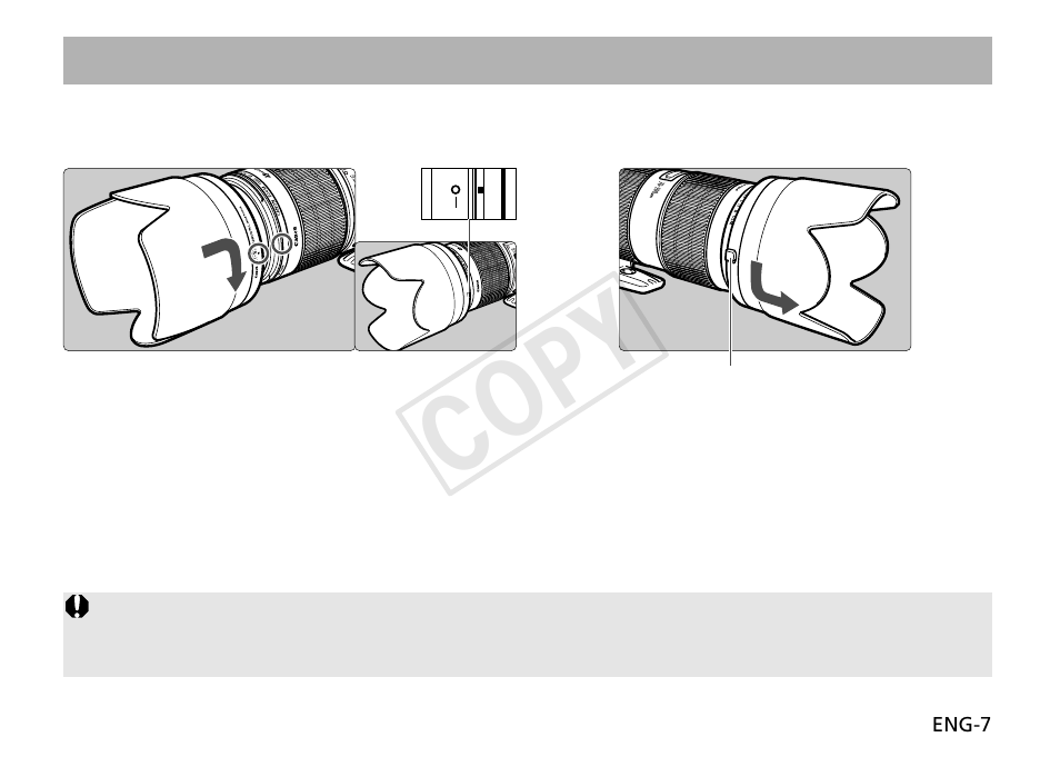 Cop y | Canon EF 70-200mm f2.8L IS II USM User Manual | Page 8 / 17