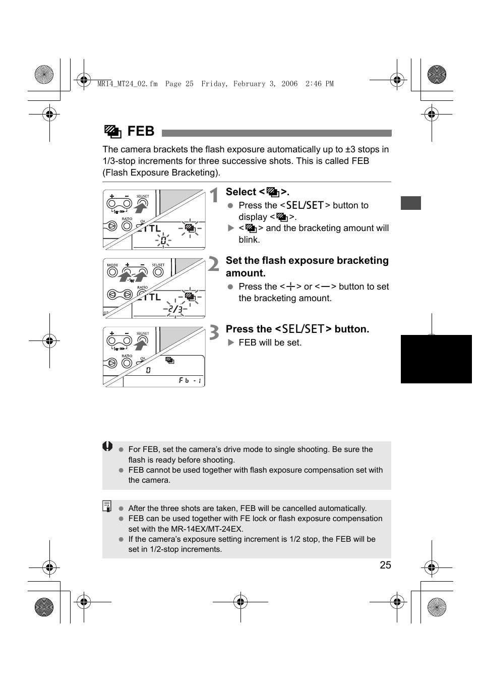 Gfeb | Canon Macro Twin Lite MT-24EX User Manual | Page 27 / 136