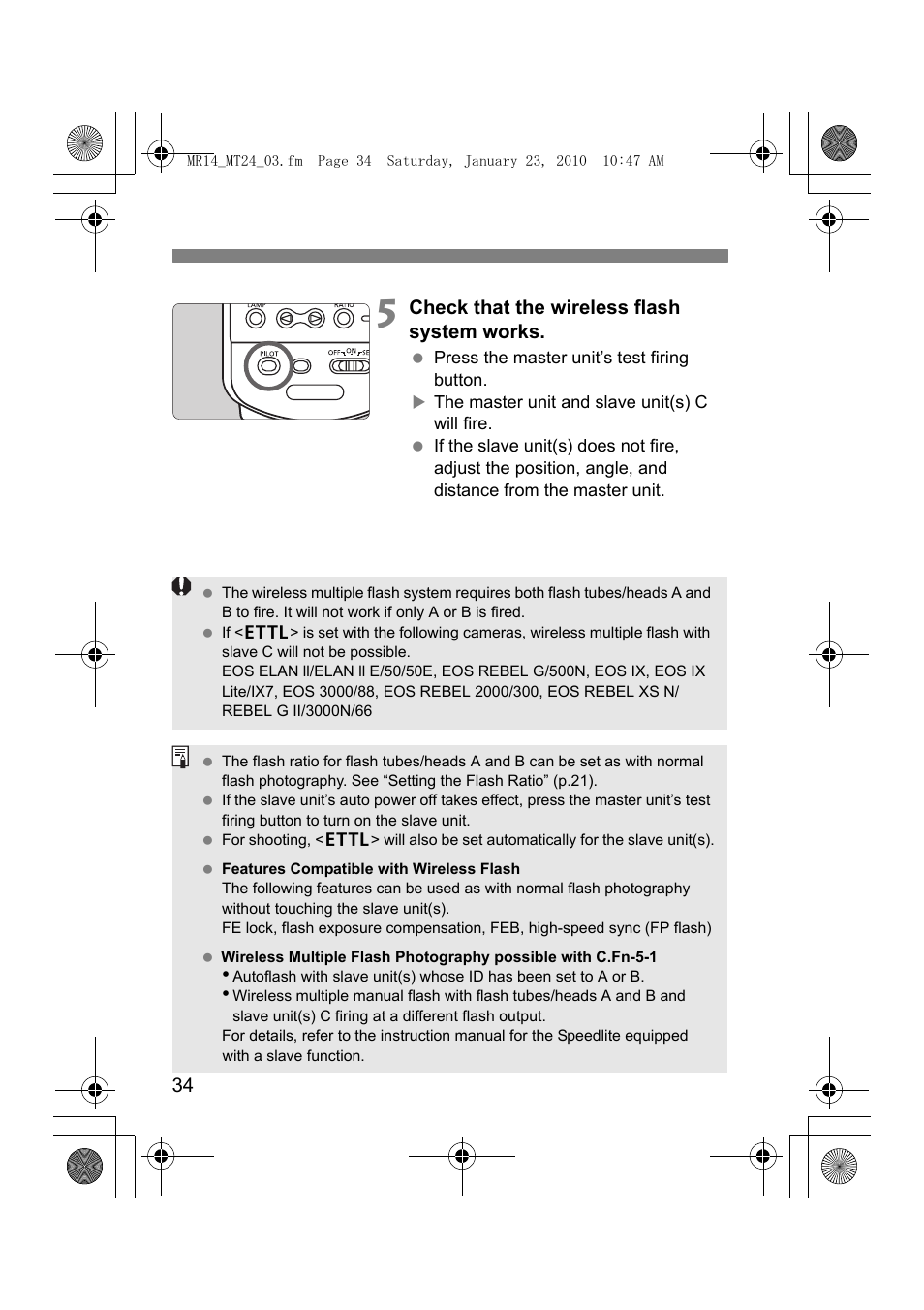 Canon Macro Twin Lite MT-24EX User Manual | Page 36 / 136