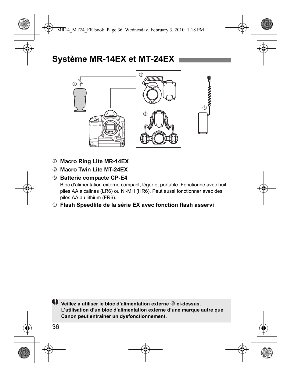 Système mr-14ex et mt-24ex | Canon Macro Twin Lite MT-24EX User Manual | Page 82 / 136