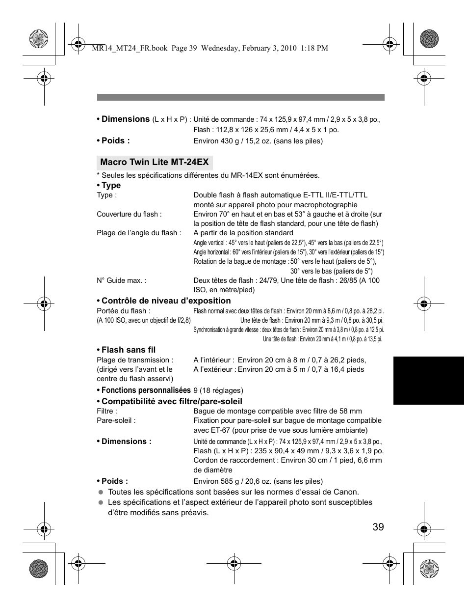 Canon Macro Twin Lite MT-24EX User Manual | Page 85 / 136