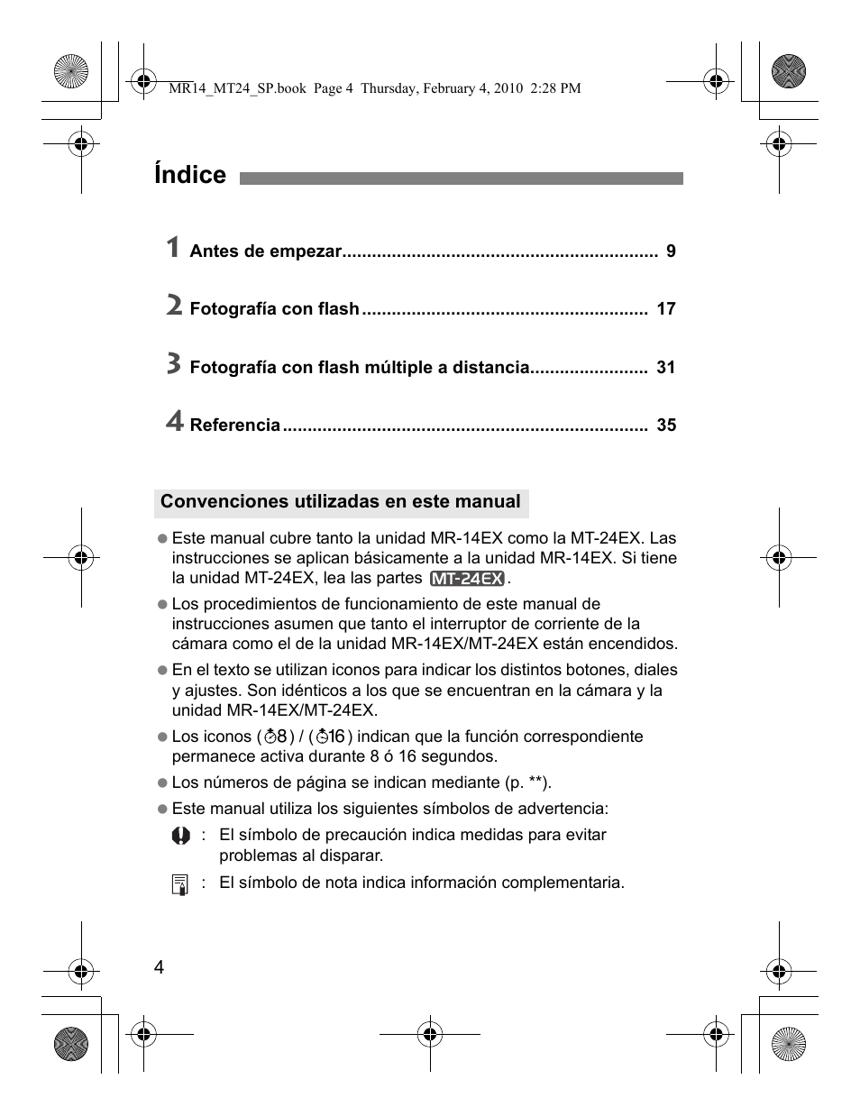 Índice | Canon Macro Twin Lite MT-24EX User Manual | Page 94 / 136