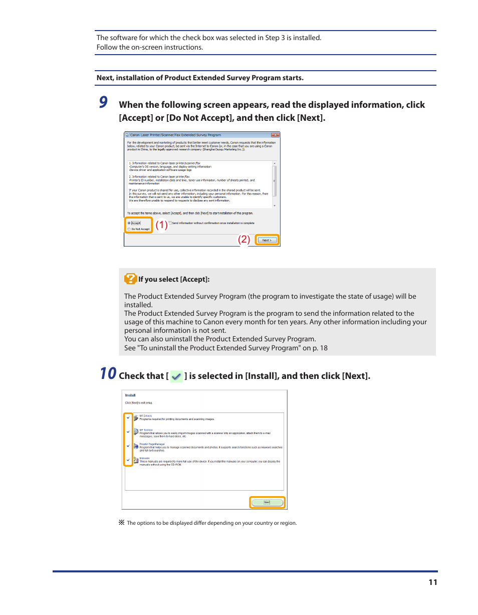 Canon i-SENSYS MF3010 User Manual | Page 12 / 20