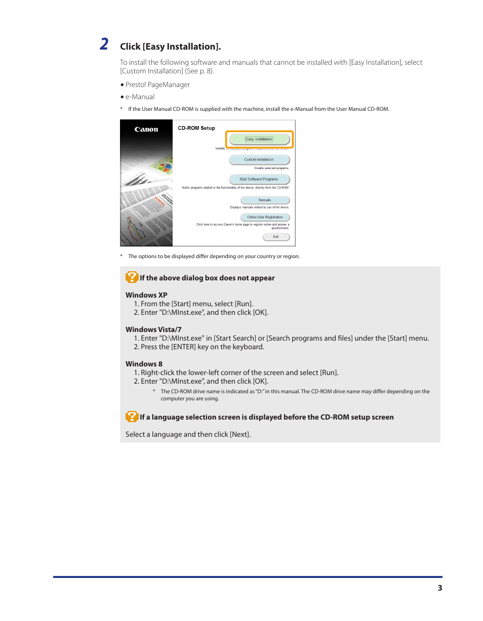 Canon i-SENSYS MF3010 User Manual | Page 4 / 20