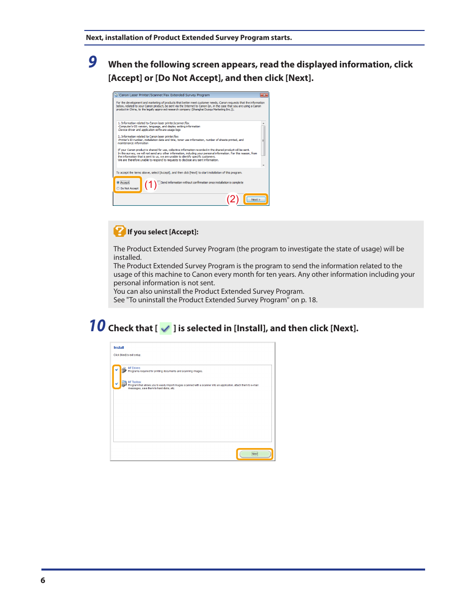 Canon i-SENSYS MF3010 User Manual | Page 7 / 20