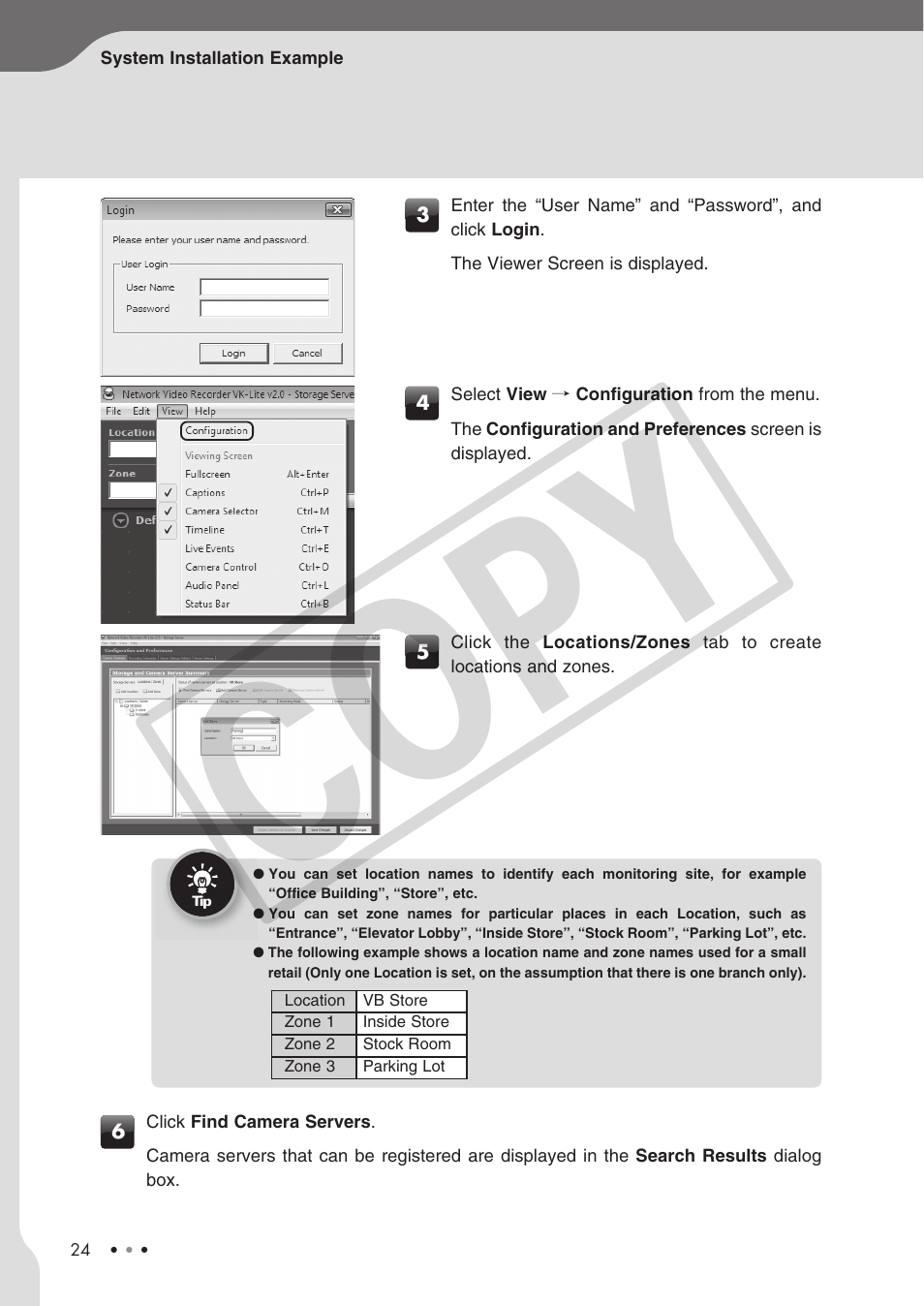 Cop y | Canon VB-C60 User Manual | Page 24 / 30