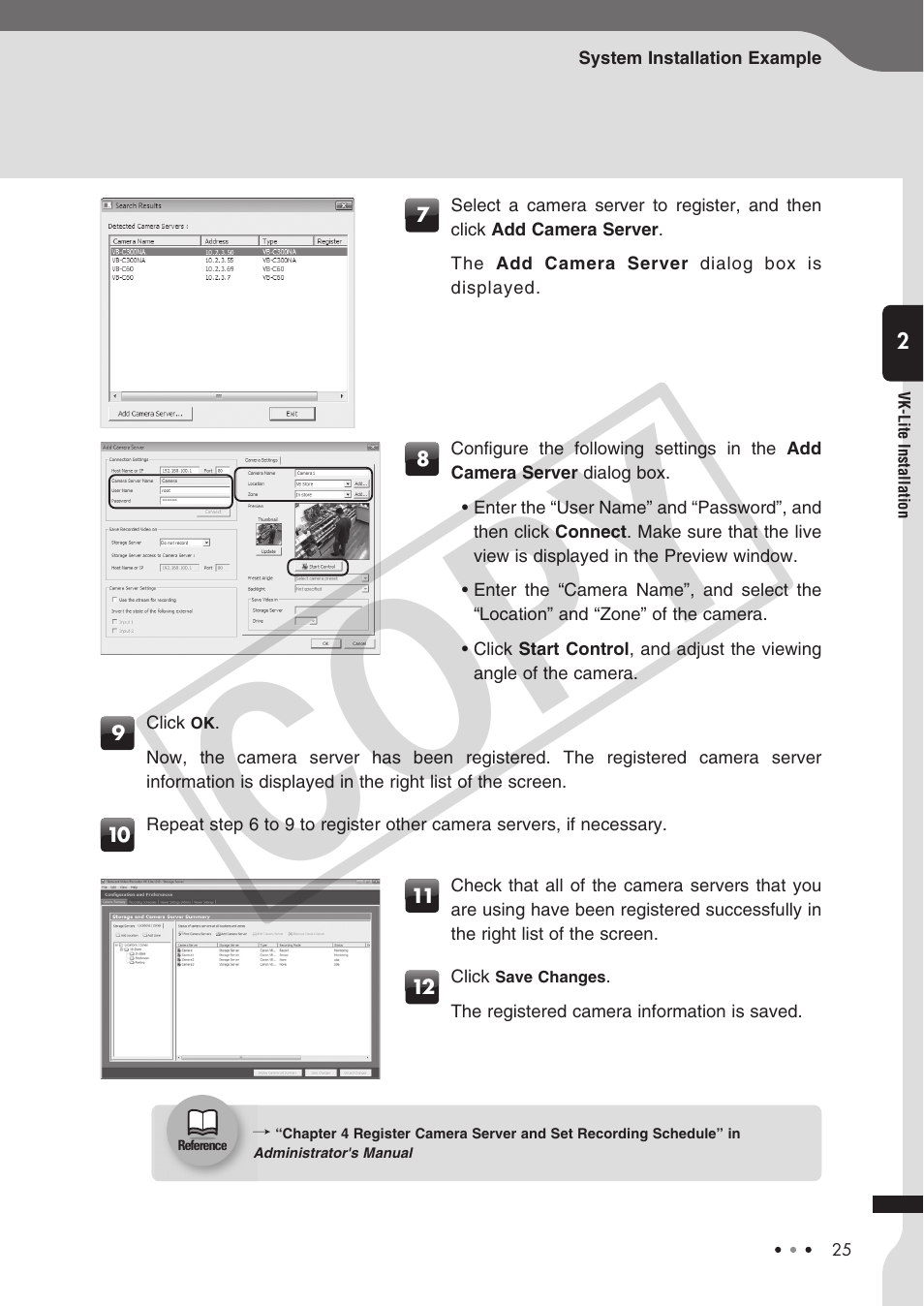 Cop y | Canon VB-C60 User Manual | Page 25 / 30