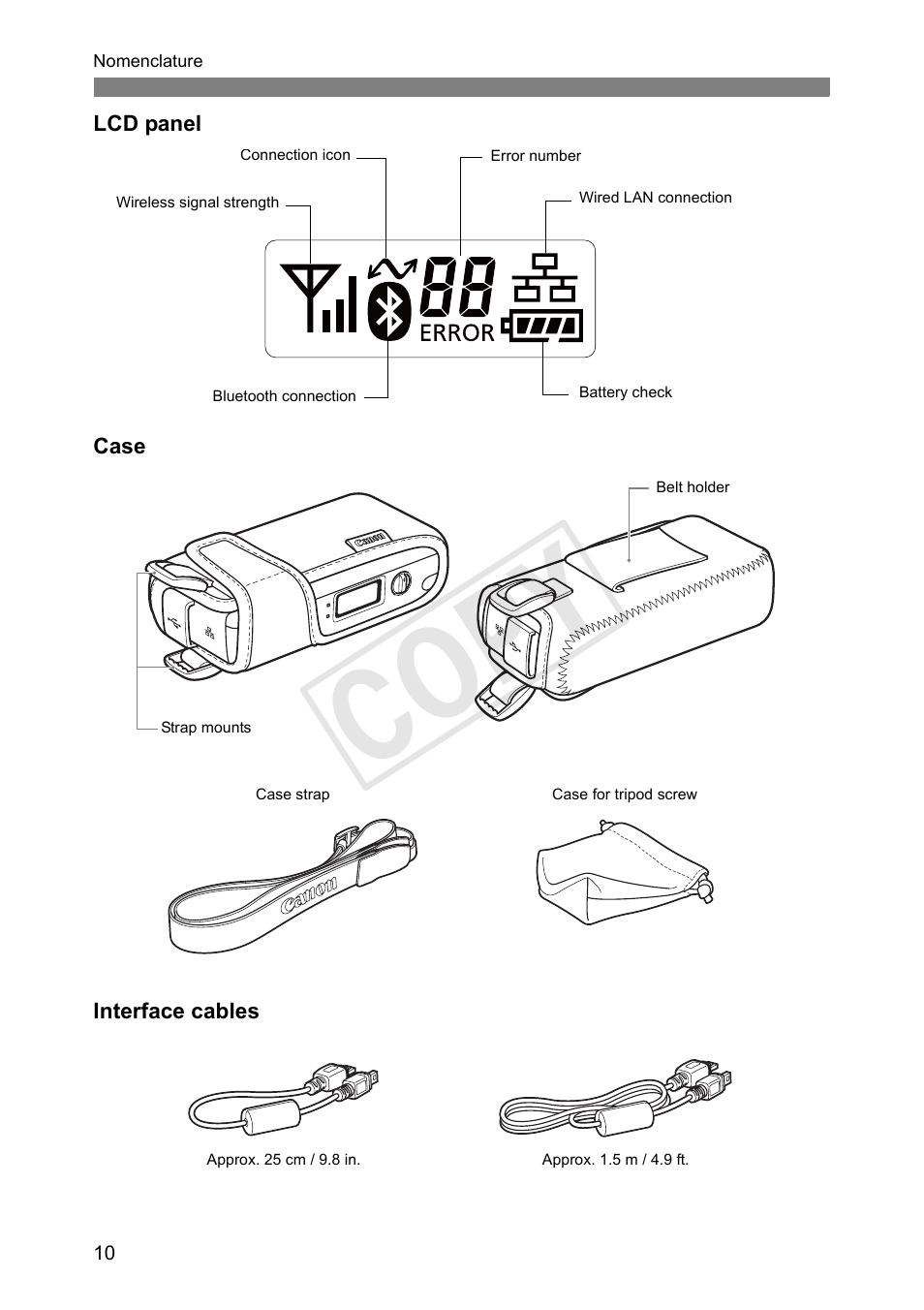 Cop y | Canon Wireless File Transmitter WFT-E7A User Manual | Page 10 / 126