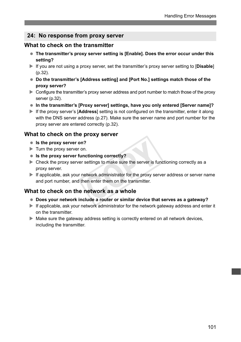 Cop y | Canon Wireless File Transmitter WFT-E7A User Manual | Page 101 / 126