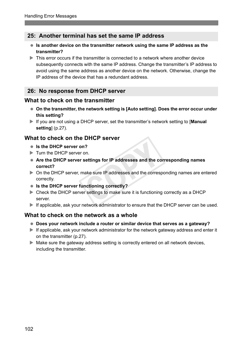 Cop y | Canon Wireless File Transmitter WFT-E7A User Manual | Page 102 / 126