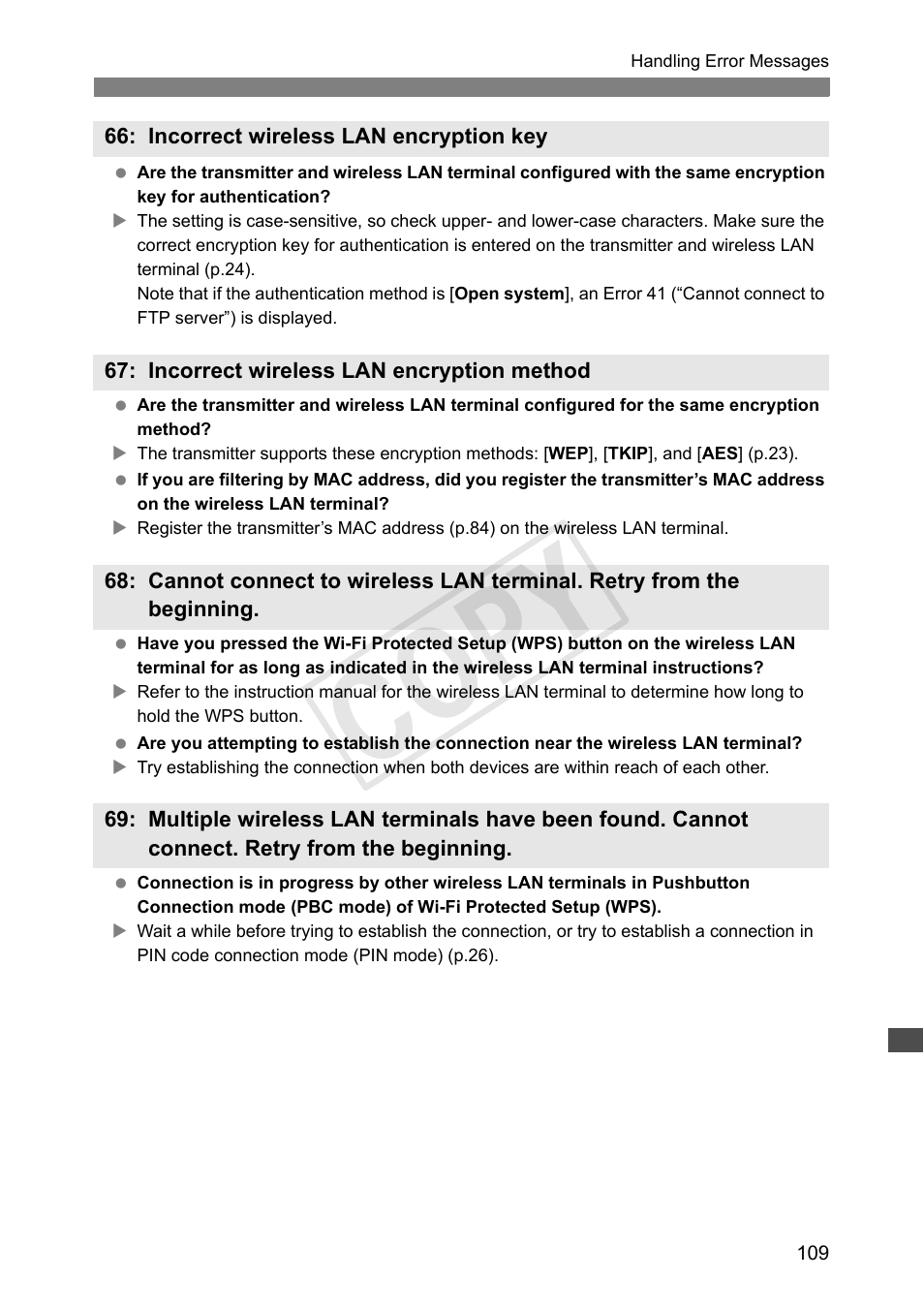 P.109), Cop y | Canon Wireless File Transmitter WFT-E7A User Manual | Page 109 / 126