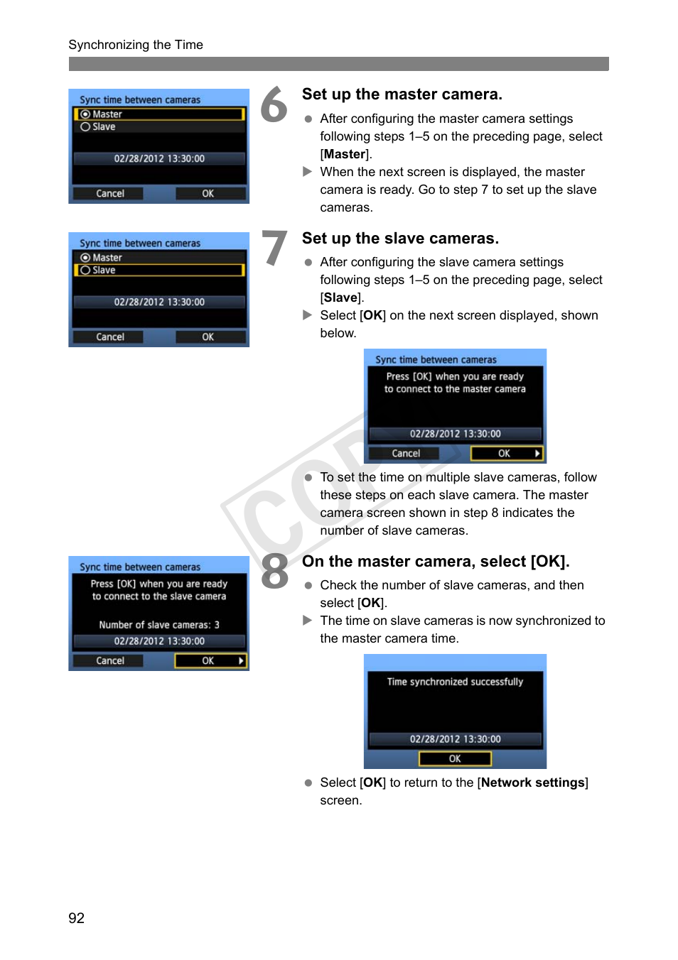 Cop y | Canon Wireless File Transmitter WFT-E7A User Manual | Page 92 / 126