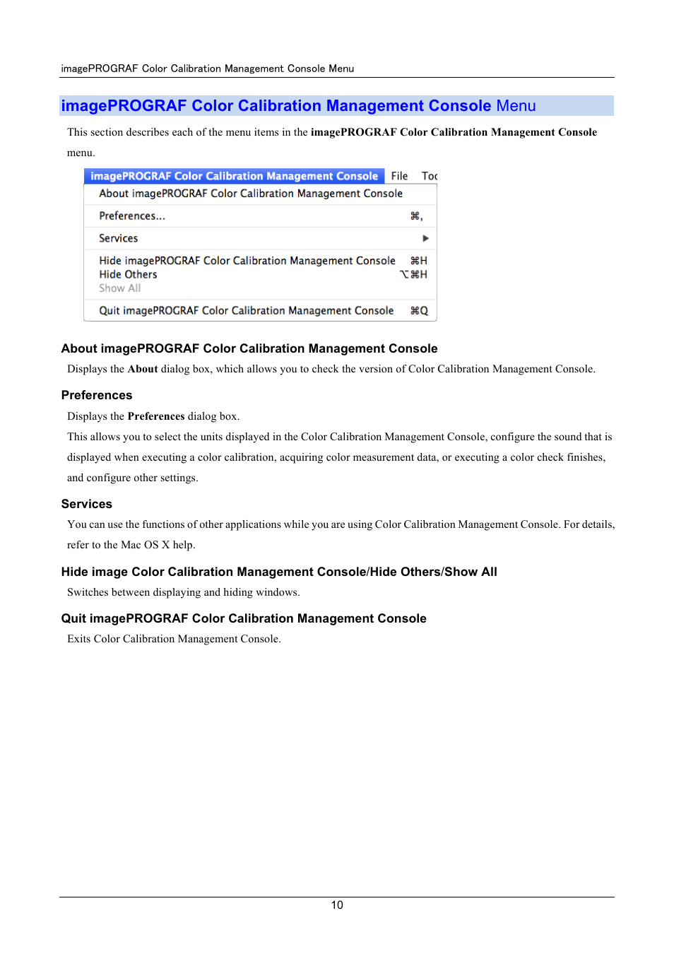 Canon imagePROGRAF iPF8400 User Manual | Page 10 / 48