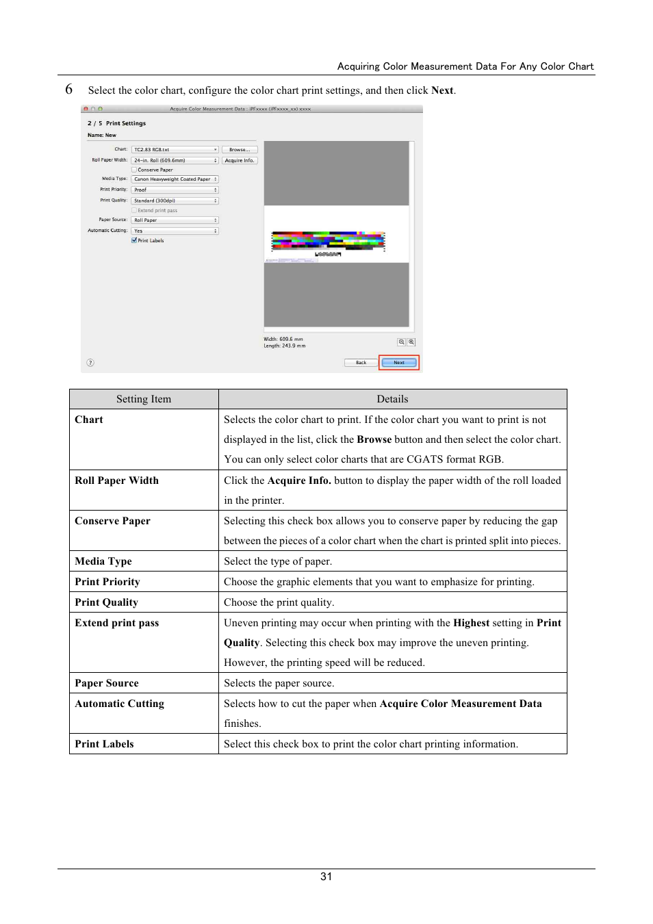 Canon imagePROGRAF iPF8400 User Manual | Page 31 / 48