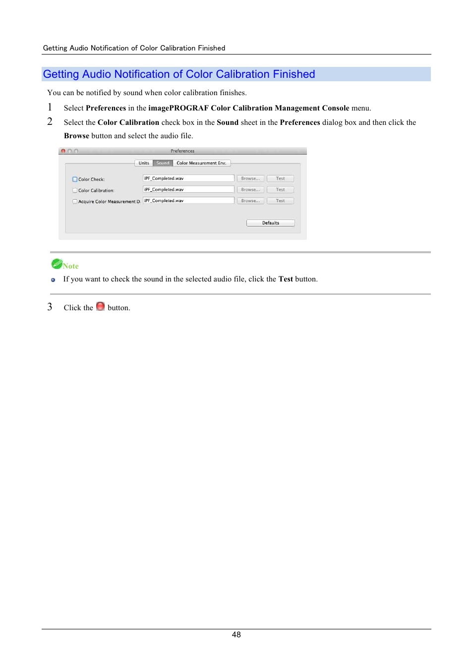 Canon imagePROGRAF iPF8400 User Manual | Page 48 / 48