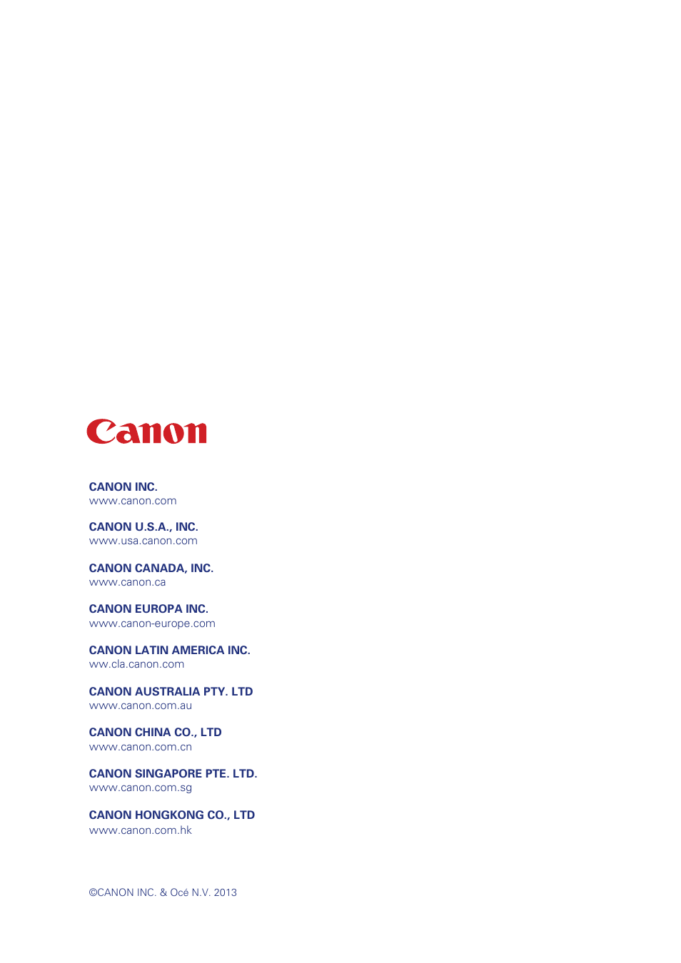 Canon VarioPrint 6000+ Series User Manual | Page 44 / 44