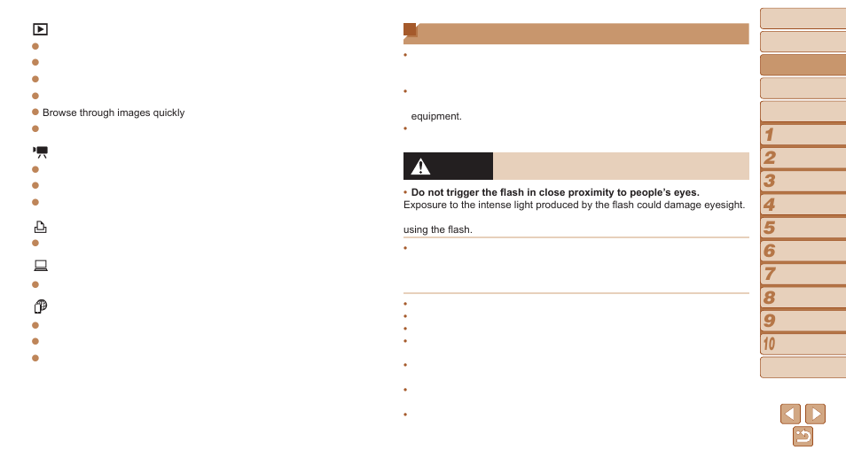 Before using the camera, Safety precautions | Canon PowerShot G16 User Manual | Page 8 / 214