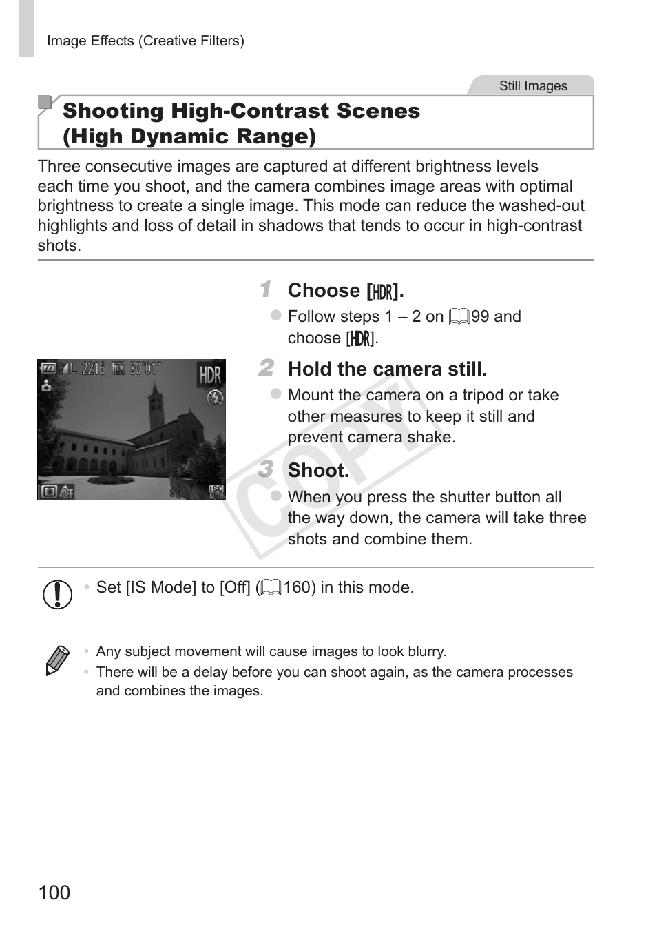 Cop y | Canon PowerShot G15 User Manual | Page 100 / 316