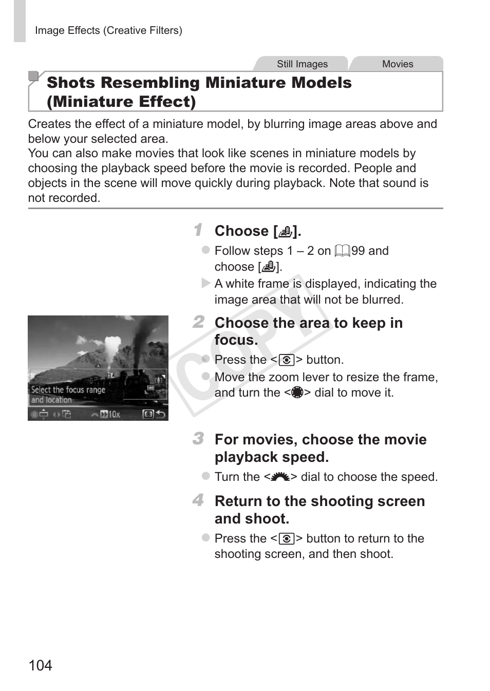 Cop y | Canon PowerShot G15 User Manual | Page 104 / 316