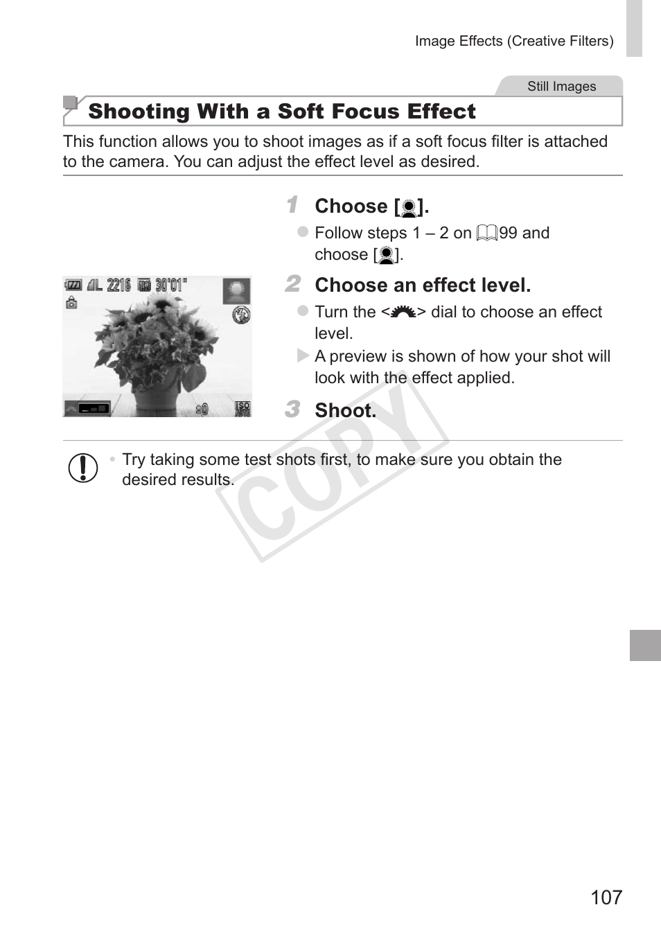 Cop y | Canon PowerShot G15 User Manual | Page 107 / 316