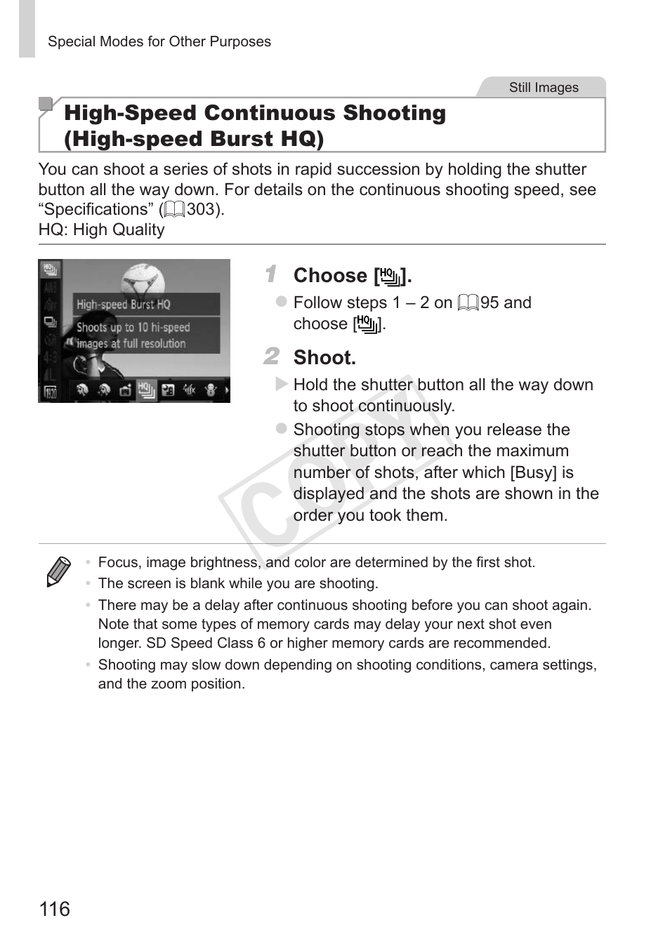 Cop y | Canon PowerShot G15 User Manual | Page 116 / 316