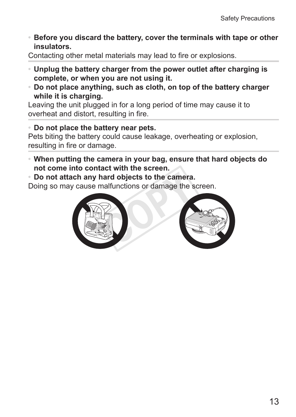 Cop y | Canon PowerShot G15 User Manual | Page 13 / 316