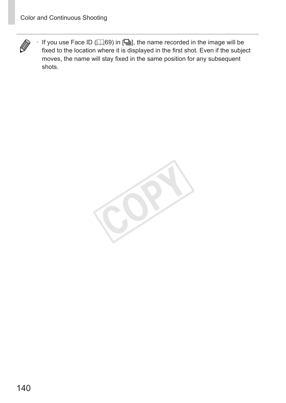 Cop y | Canon PowerShot G15 User Manual | Page 140 / 316