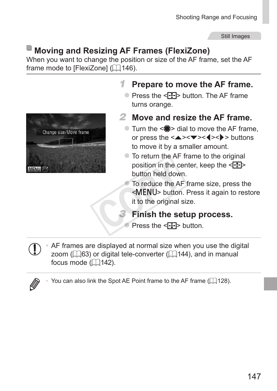 Cop y | Canon PowerShot G15 User Manual | Page 147 / 316
