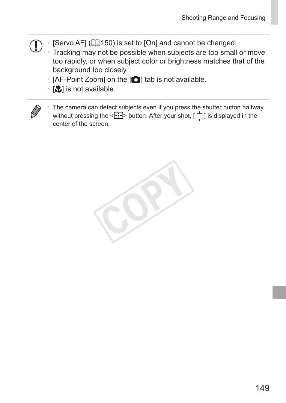 Cop y | Canon PowerShot G15 User Manual | Page 149 / 316