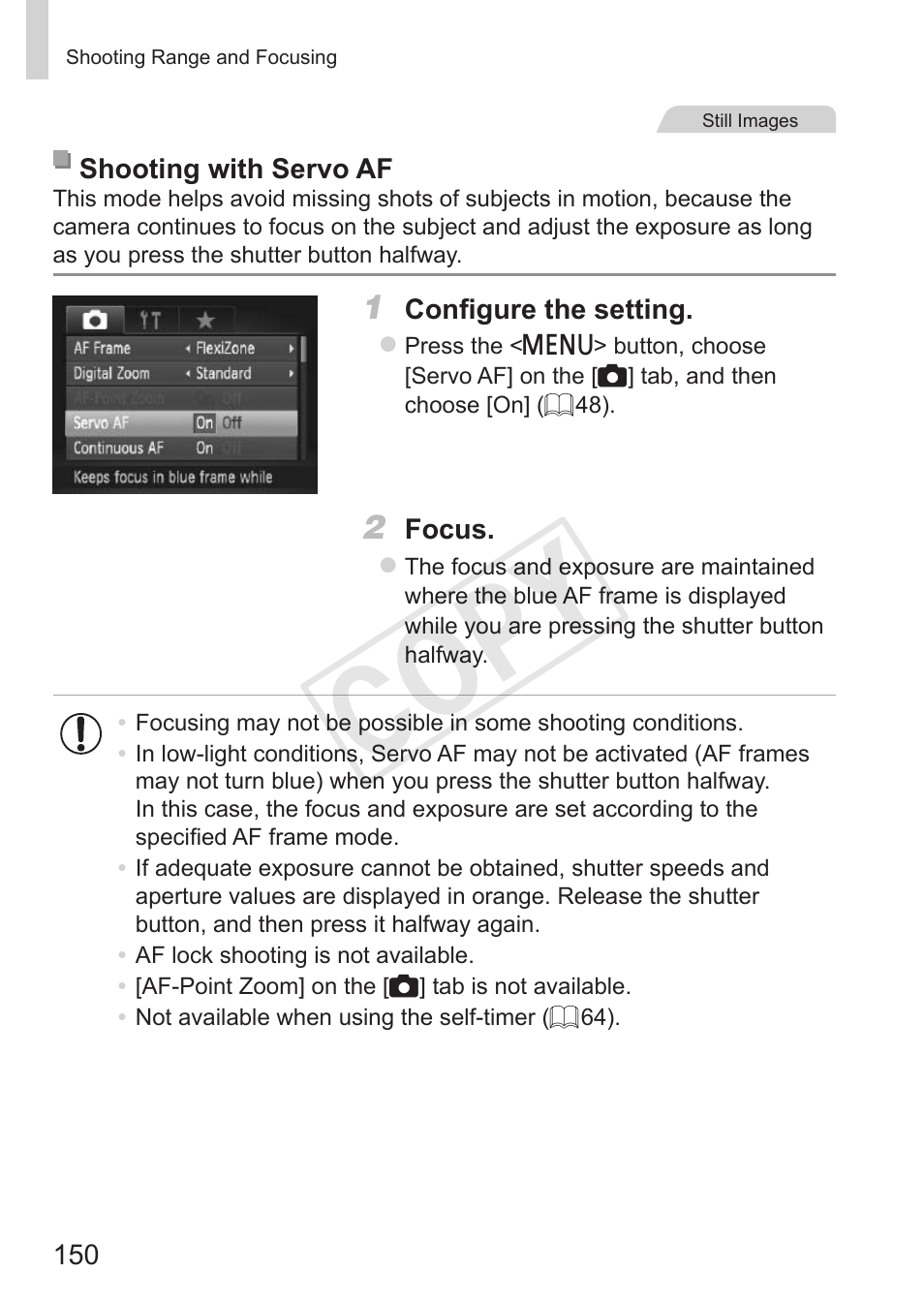 Cop y | Canon PowerShot G15 User Manual | Page 150 / 316