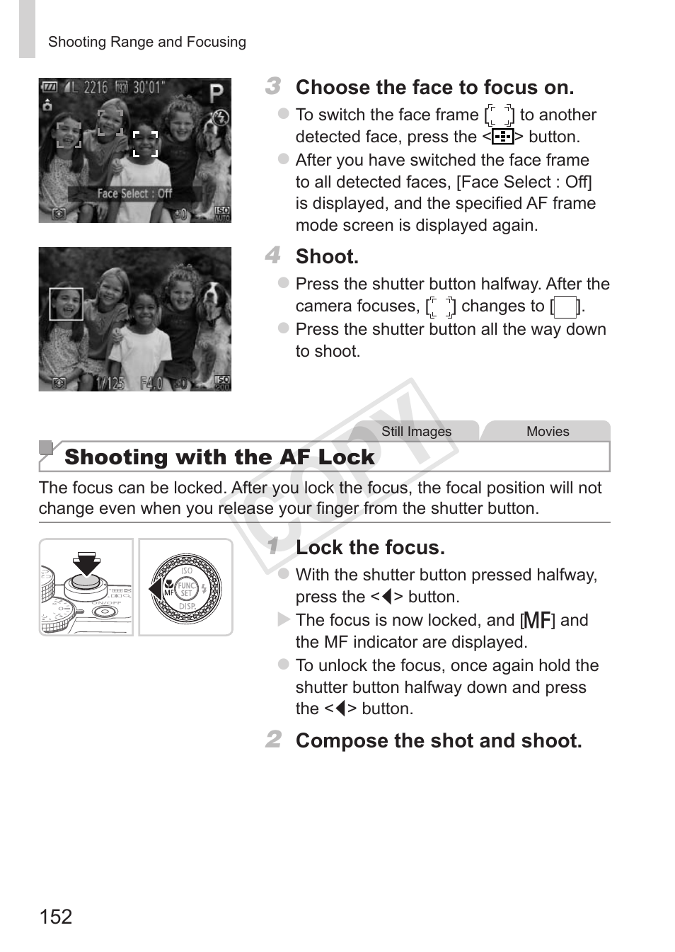 Cop y | Canon PowerShot G15 User Manual | Page 152 / 316