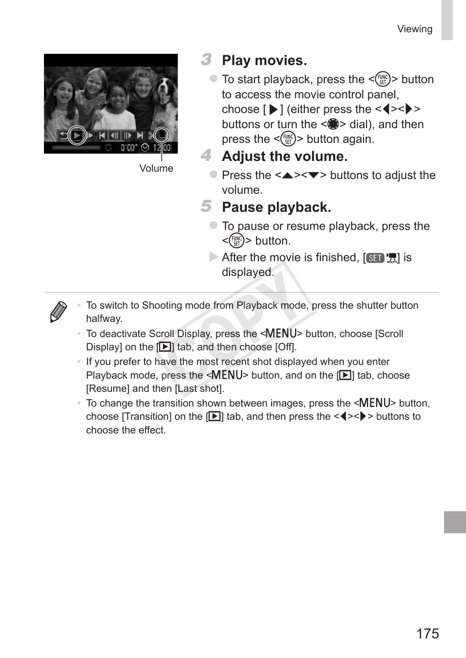 Cop y | Canon PowerShot G15 User Manual | Page 175 / 316