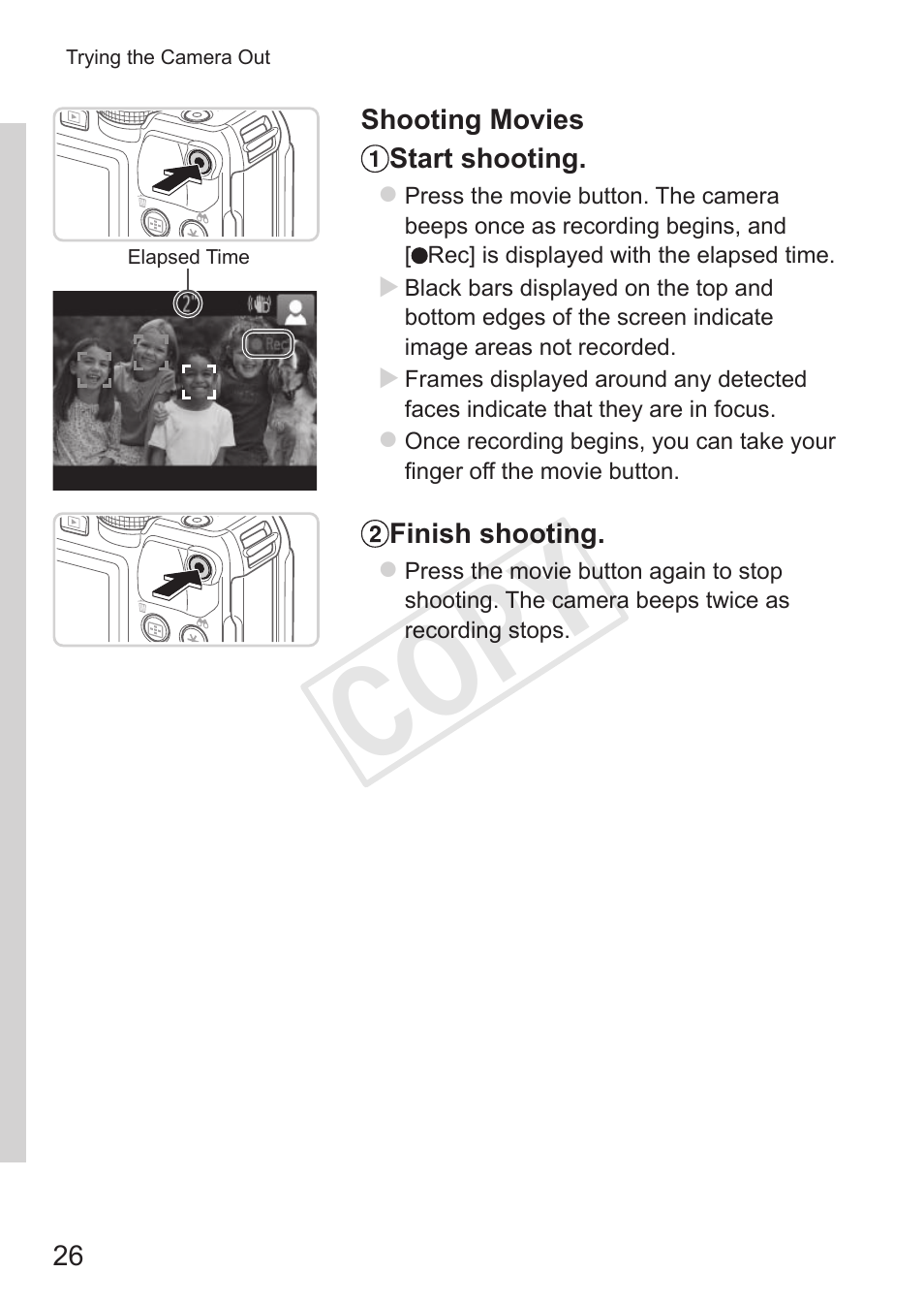 Cop y | Canon PowerShot G15 User Manual | Page 26 / 316