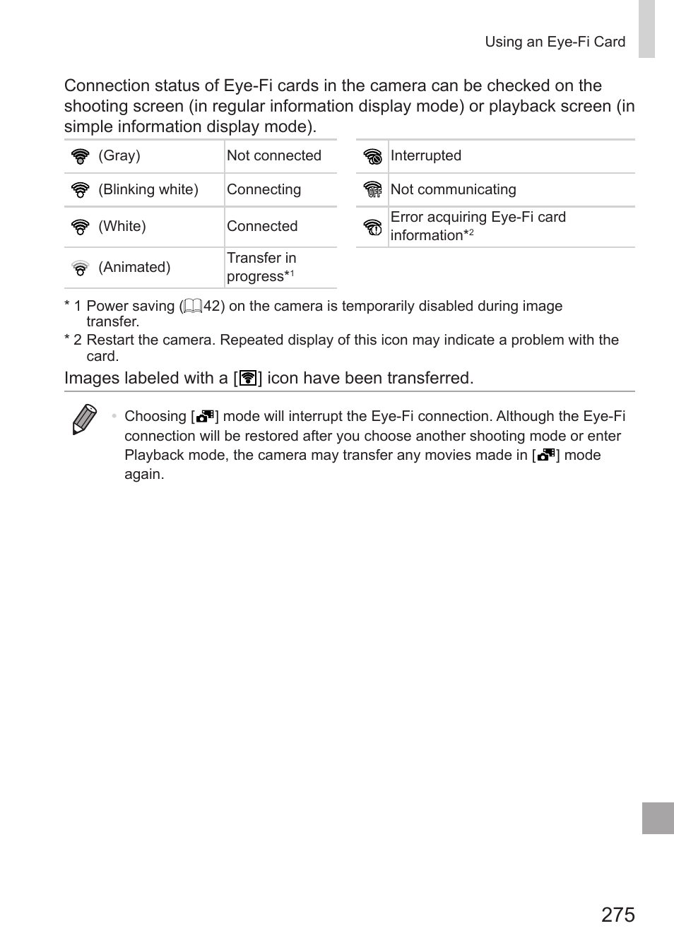 Canon PowerShot G15 User Manual | Page 275 / 316