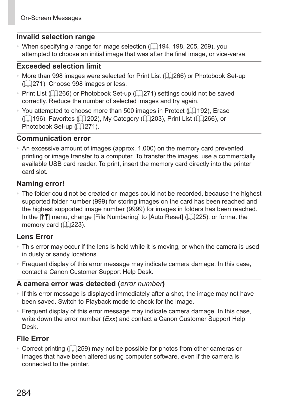 Canon PowerShot G15 User Manual | Page 284 / 316