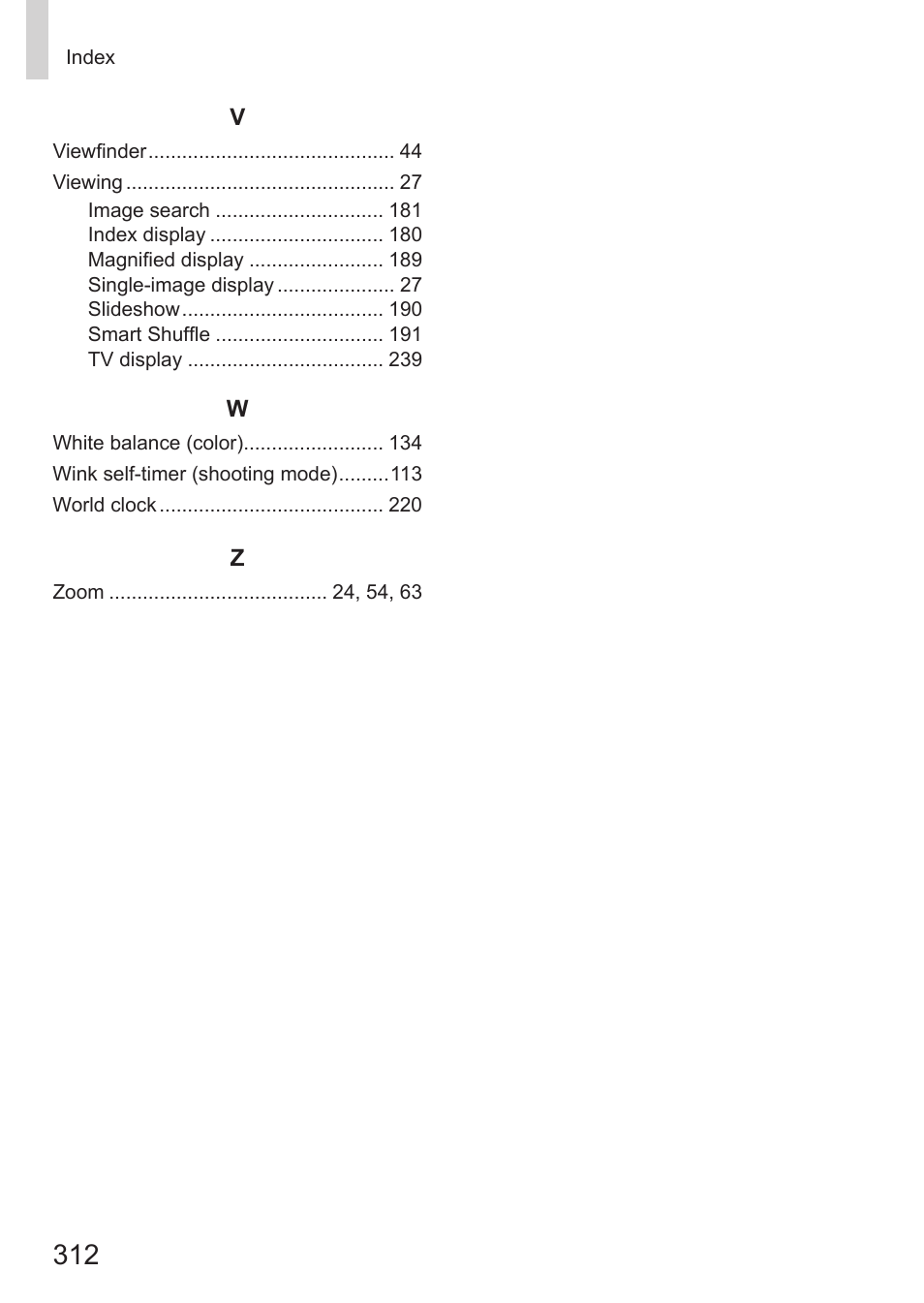 Canon PowerShot G15 User Manual | Page 312 / 316
