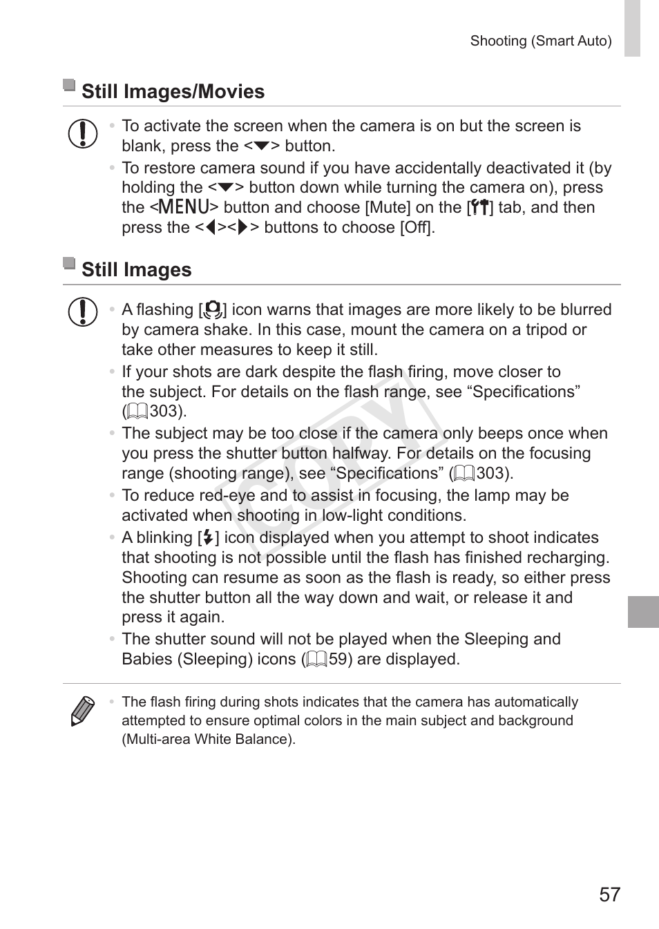 Cop y | Canon PowerShot G15 User Manual | Page 57 / 316
