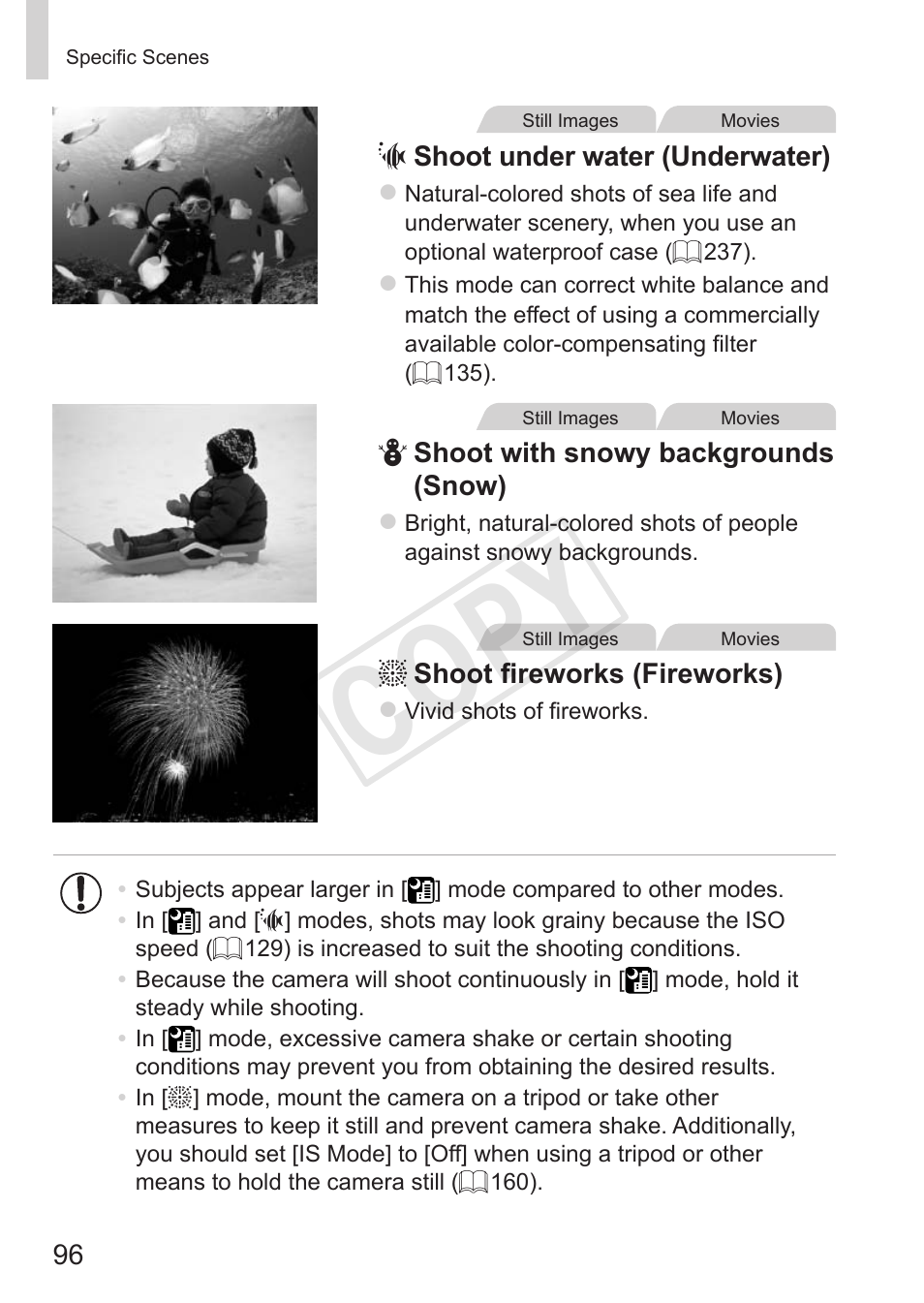 Cop y | Canon PowerShot G15 User Manual | Page 96 / 316