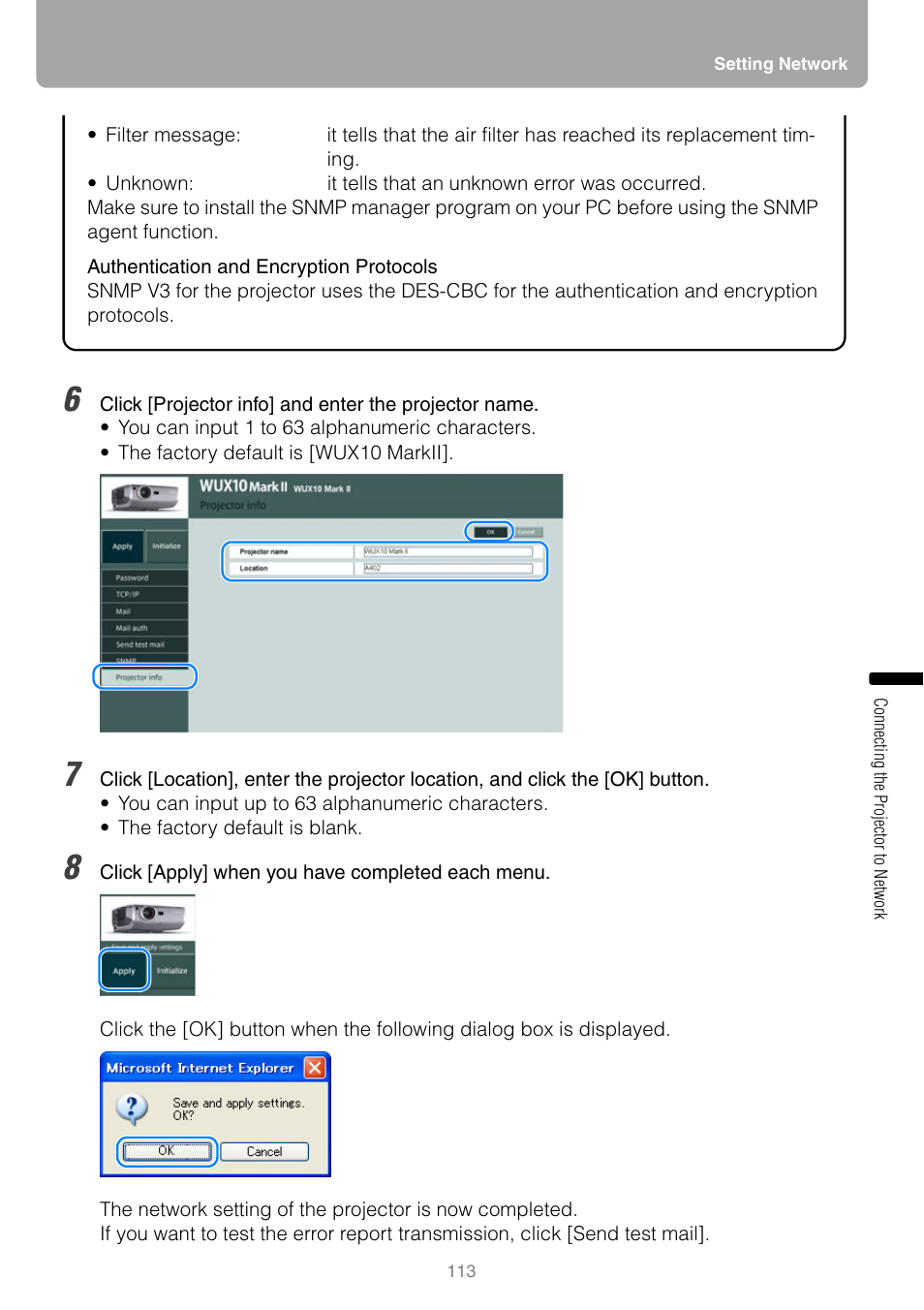 Canon REALIS WUX10 MARK II D User Manual | Page 113 / 146