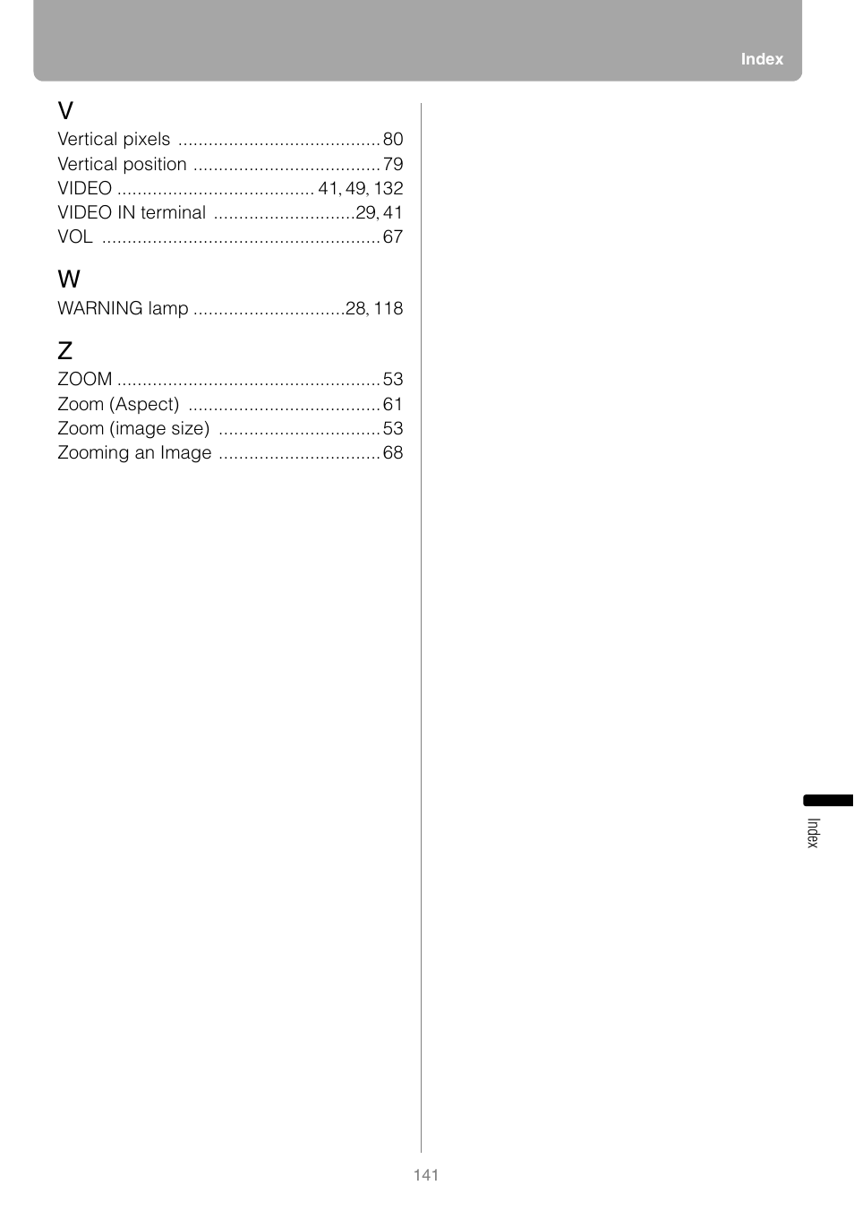 Canon REALIS WUX10 MARK II D User Manual | Page 141 / 146