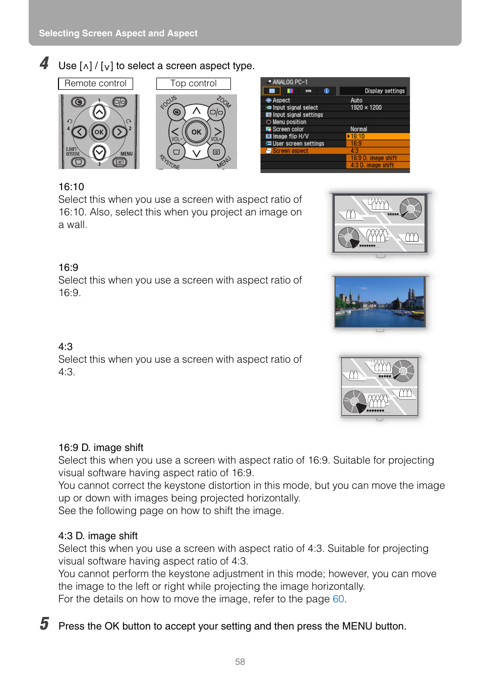 Canon REALIS WUX10 MARK II D User Manual | Page 58 / 146