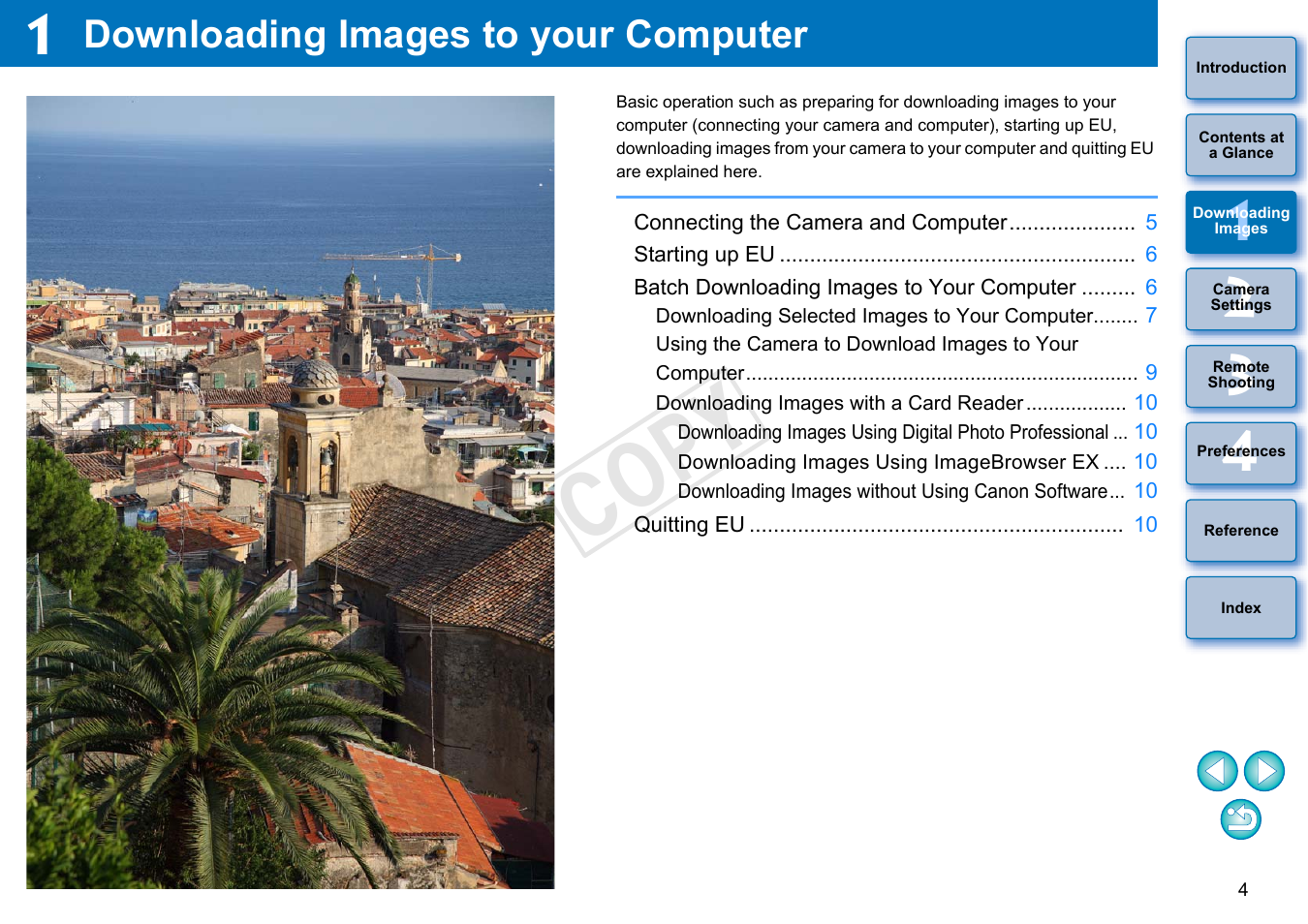 Downloading images to your computer, Downloading, Images | C op y | Canon EOS 60DA User Manual | Page 5 / 101