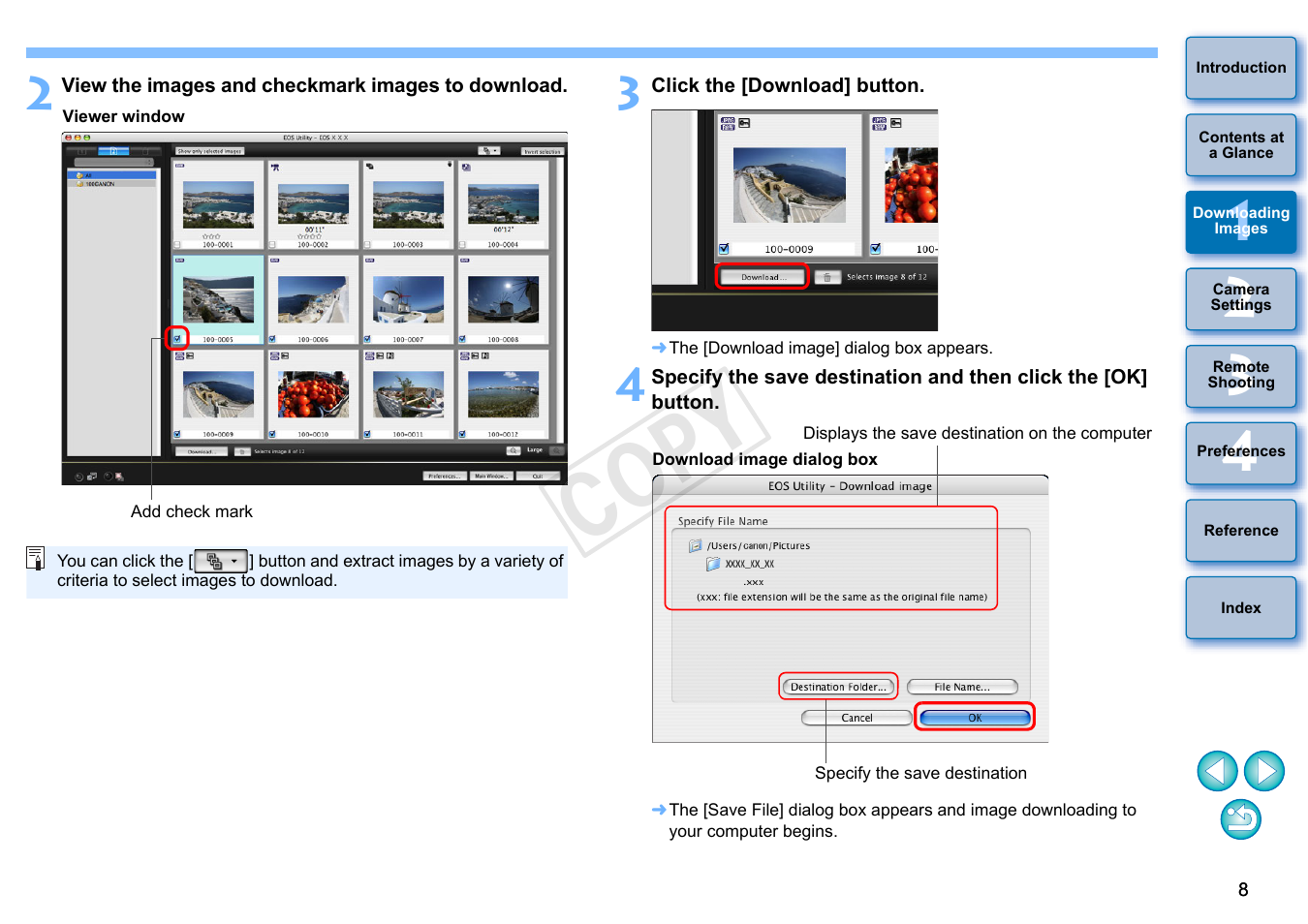 Cop y | Canon EOS 60DA User Manual | Page 9 / 101