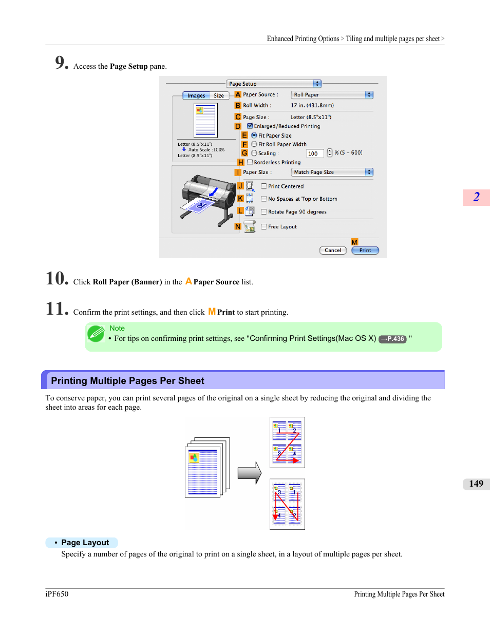 Canon imagePROGRAF iPF650 User Manual | Page 165 / 878