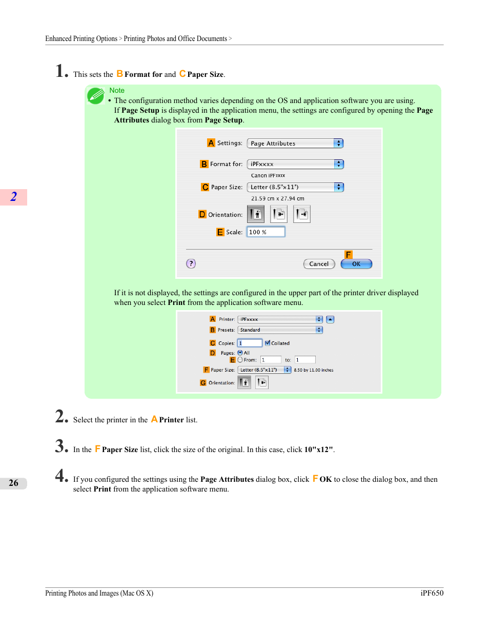 Canon imagePROGRAF iPF650 User Manual | Page 42 / 878