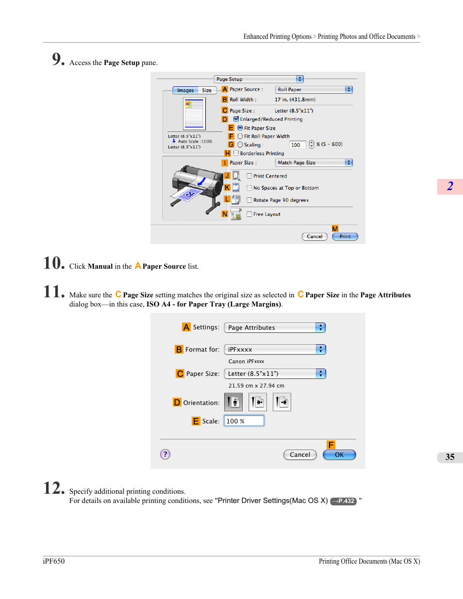 Canon imagePROGRAF iPF650 User Manual | Page 51 / 878