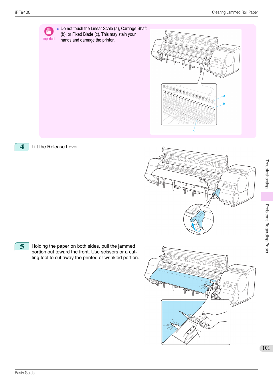 Canon imagePROGRAF iPF9400 User Manual | Page 101 / 154