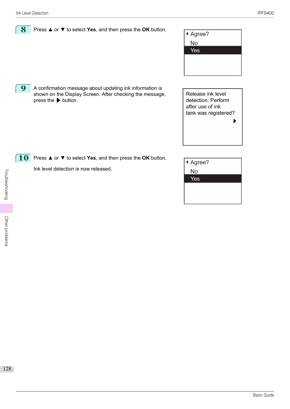 Canon imagePROGRAF iPF9400 User Manual | Page 128 / 154