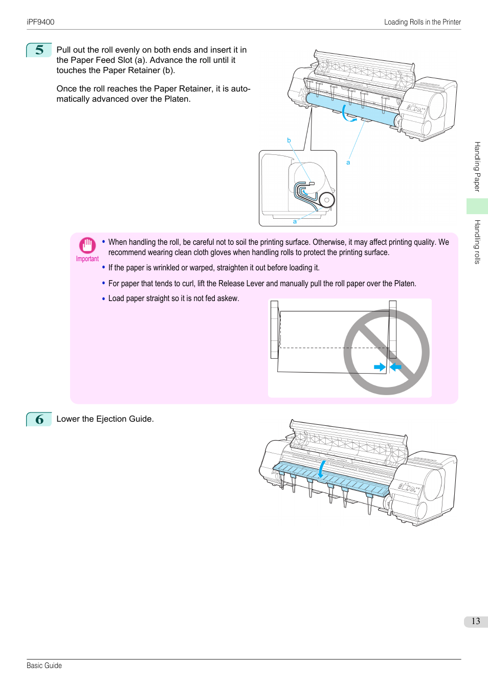 Canon imagePROGRAF iPF9400 User Manual | Page 13 / 154