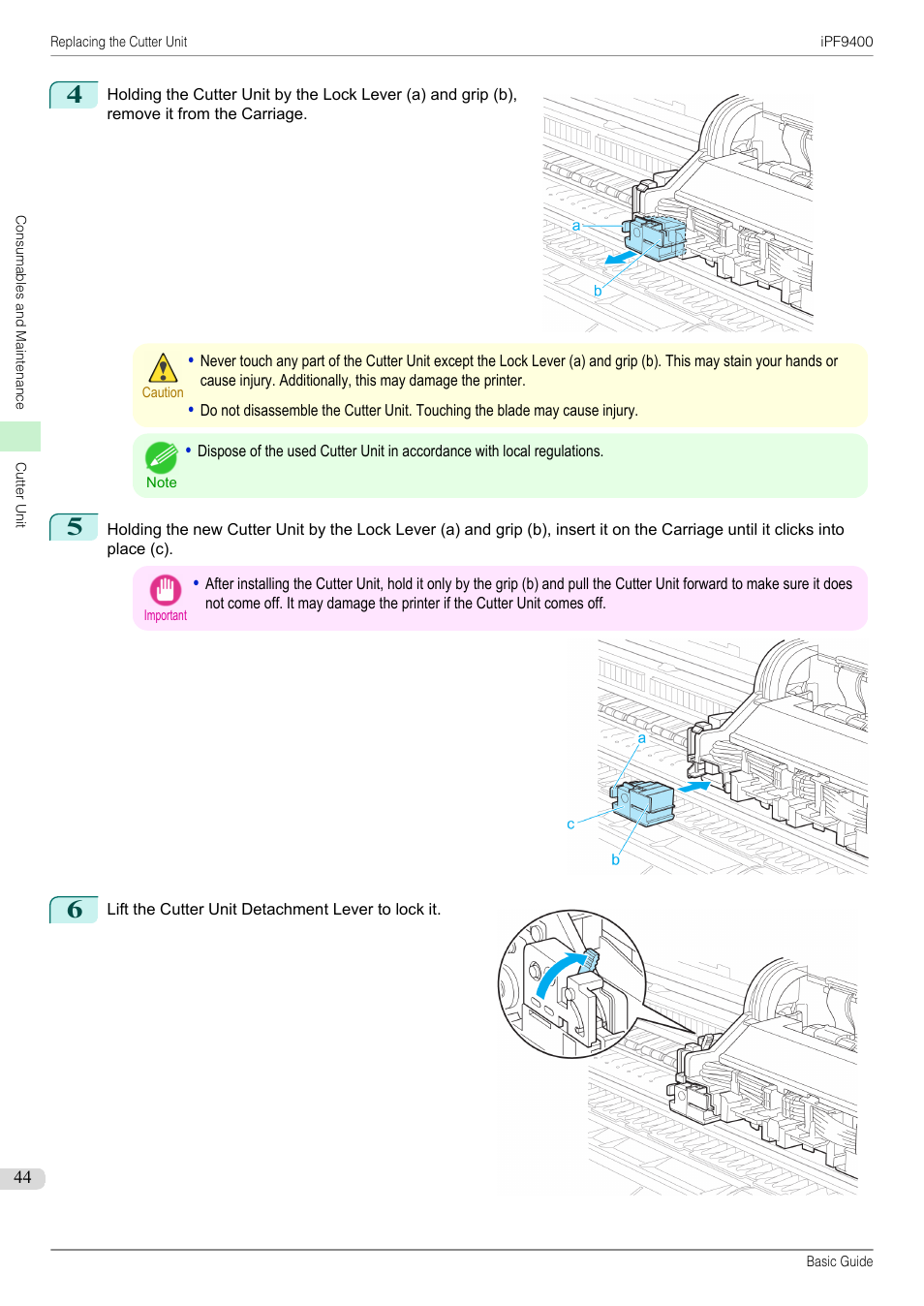 Canon imagePROGRAF iPF9400 User Manual | Page 44 / 154